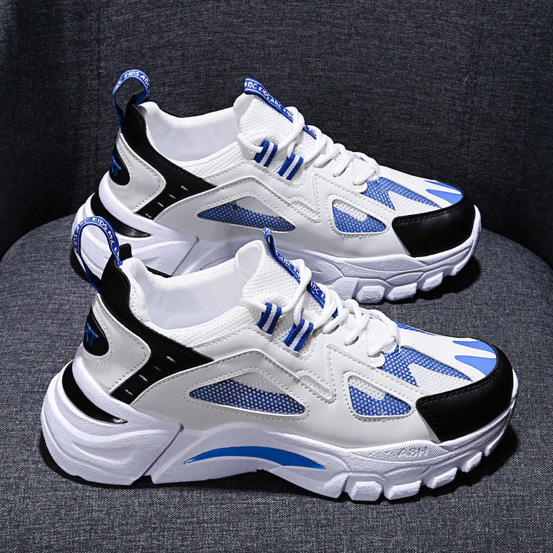 New Red Daddy Shoes Men's Shoes Summer Authentic Breathable with creative Retro Fonts