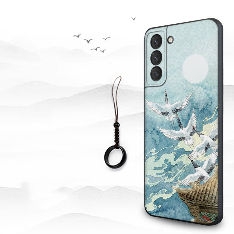 Mobile Phone Case Silicone Soft Limited Edition Relief S20Plus Anti Drop S10 Antique S10