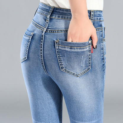 Slim-Fit Petite Pencil Jeans