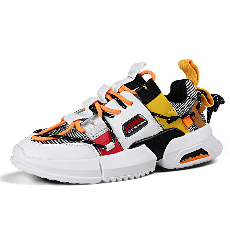 Low-Top Thick-Soled Men'S Sports Shoes Spring And Autumn Men'S Shoes