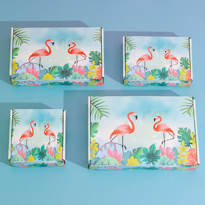 Color Gift Airplane Box Carton Extra Hard Express Box Hanfu Packaging Box