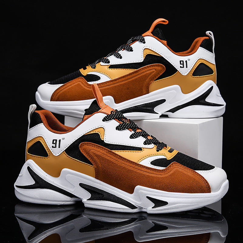 Korean Style Trendy Sports Casual Shoes All-Match Running Shoes