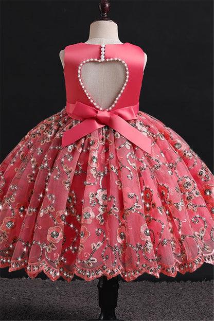 Hosting Catwalk Girls Dress Piano Birthday Dress