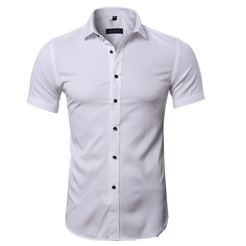 Business Plus Size Men's Summer Shirt