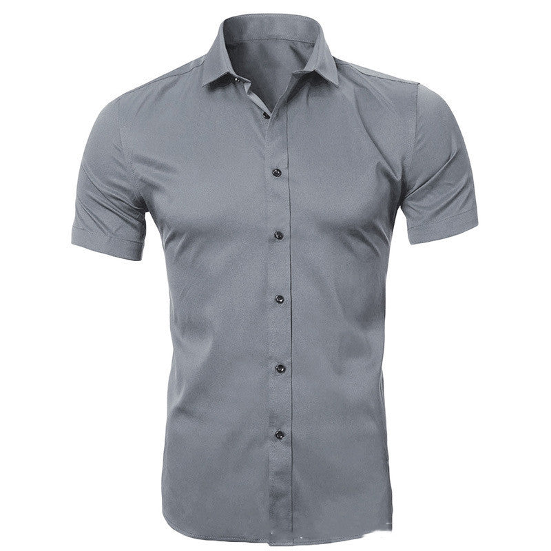 Business Plus Size Men's Summer Shirt