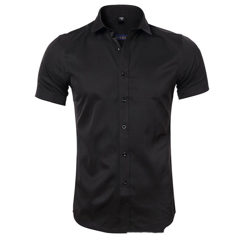 Business Plus Size Men's Summer Shirt