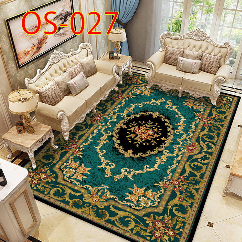 Carpet Living Room Sofa Coffee Table Cushion European American Home