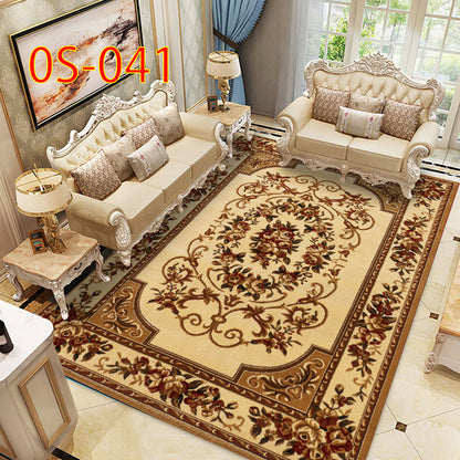 Carpet Living Room Sofa Coffee Table Cushion European American Home