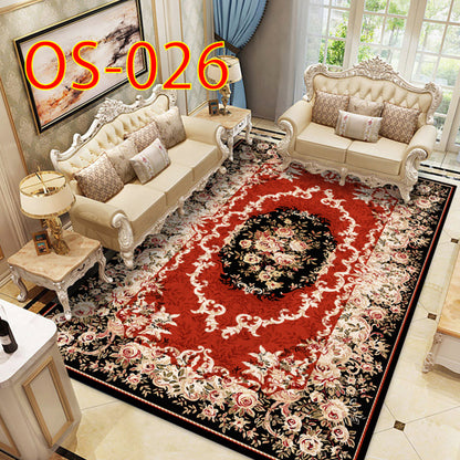 Carpet Living Room Sofa Coffee Table Cushion European American Home