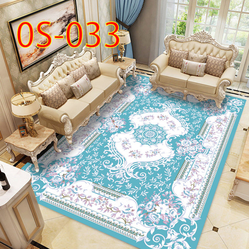 Carpet Living Room Sofa Coffee Table Cushion European American Home