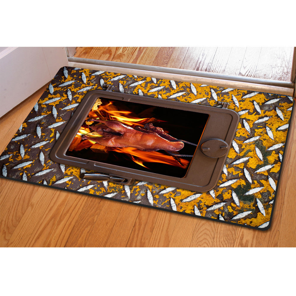 Food Printing Dining Door Mat Welcome Mat Cross-border Multi-purpose Table Mat