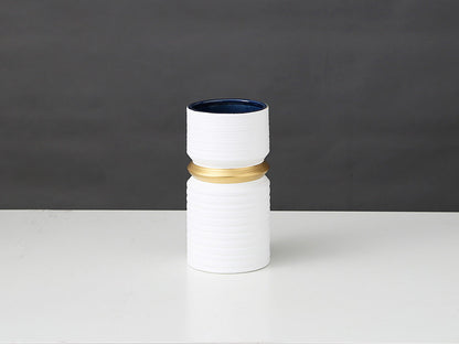 Creative Threaded Ceramic Vase, Flower Arrangement, Home Decoration, New Chinese Ornaments