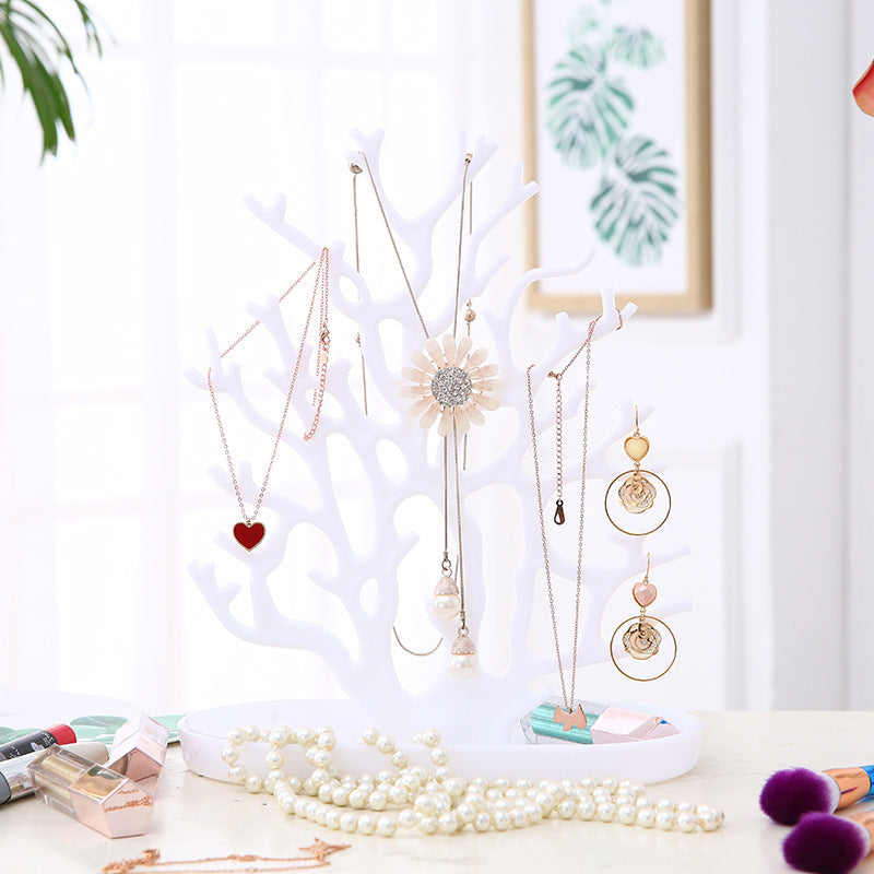 Rotatable Earring Storage Rack