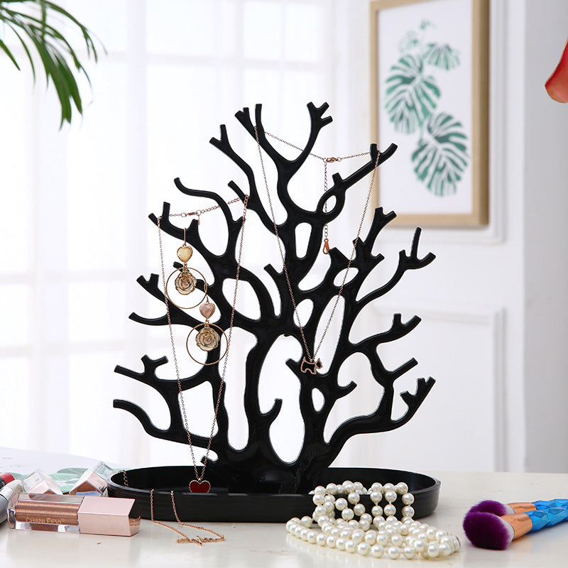 Rotatable Earring Storage Rack