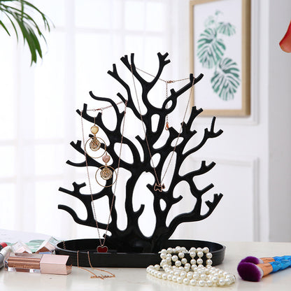 Rotatable Earring Storage Rack