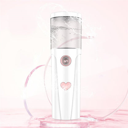 Portable And Portable Small Rechargeable Face Steaming And Moisturizing Instrument