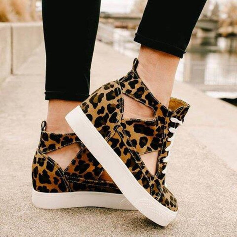Increased Platform Casual Shoes Women - FLIPSTYLEZLLC