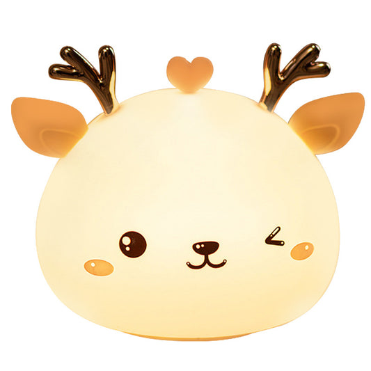 Bedroom Bedside Pat Sleep Creative Net Red Table Lamp