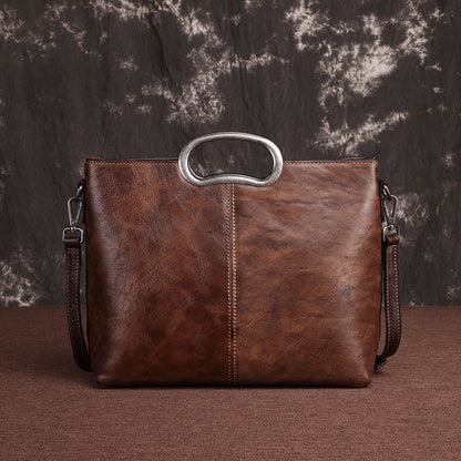 Shoulder Bag Ladies Handbags European And American Embossed Handmade Bags