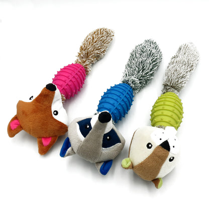 TPR Rubber Dog Toy For Training Puzzle Teeth And Bite Resistance