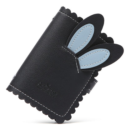 Anti-degaussing Card Holder Compact Card Holder Wallet All-in-one Bag For Women