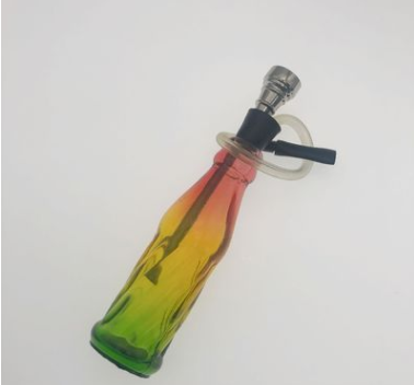 Removable And Easy To Clean Small Glass Hookah With Metal Filter