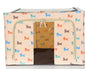 Steel Frame Storage Box Oxford Cloth Sorting Box Quilt Storage Box Folding Wardrobe Cloth Art Extra Large Storage Bag with Cover