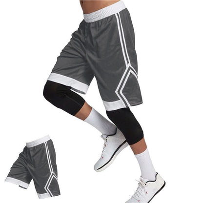 Summer New Men's Five Point Breathable Casual Sports Basketball Pants Shorts