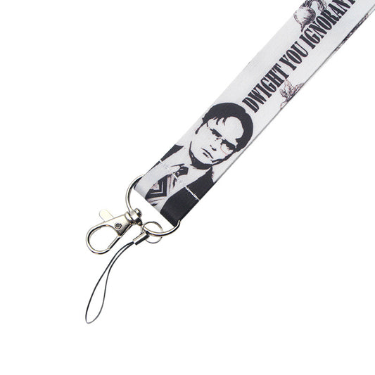 Ulticolor ID Card Mobile Phone Tag Hanging Neck Key Chain Lanyard