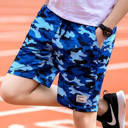 Five-point Pants Summer Casual Pants Male Camouflage Male Korean Version