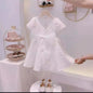 Summer Girl Dress Korean Version Of The New Children'S Princess Dress Western-Style Birthday Dress Short-Sleeved Skirt