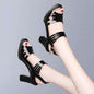 Fish Mouth Shoes Rome Waterproof Platform Women - FLIPSTYLEZLLC