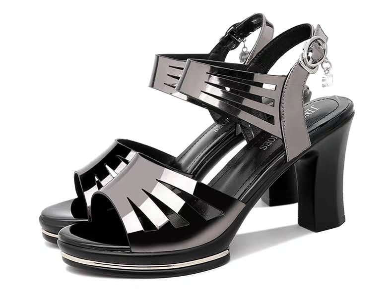 Fish Mouth Shoes Rome Waterproof Platform Women - FLIPSTYLEZLLC