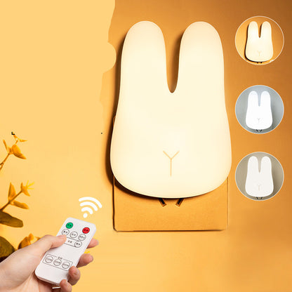 Remote Control Night Light Bedroom Bedside Soft Light Table Lamp