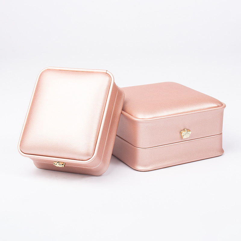 Crown Proposal Ring Box Jewelry Box Jewelry Packaging Box - FLIPSTYLEZLLC