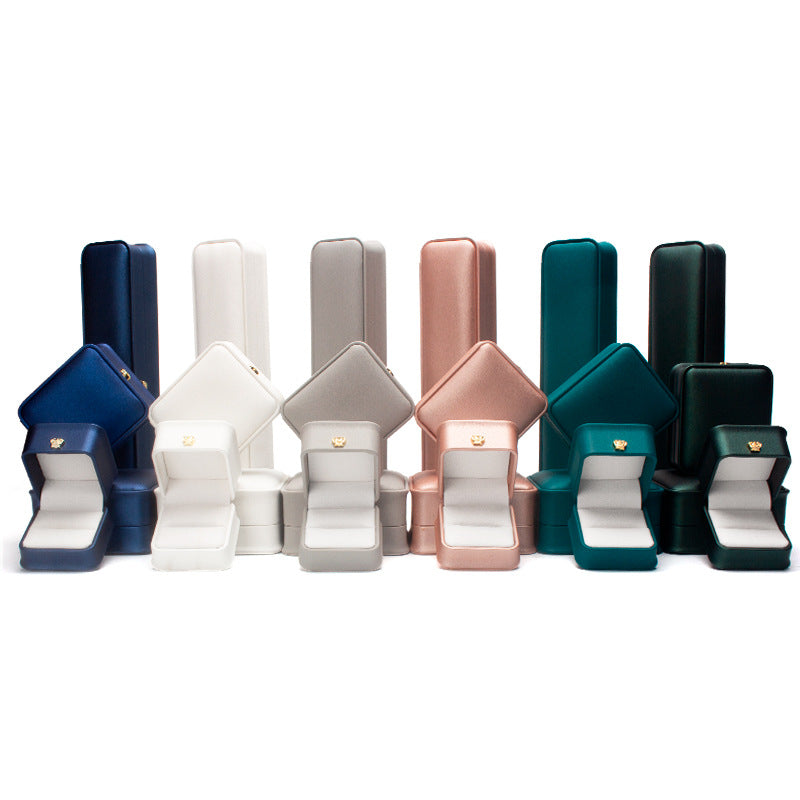 Crown Proposal Ring Box Jewelry Box Jewelry Packaging Box - FLIPSTYLEZLLC
