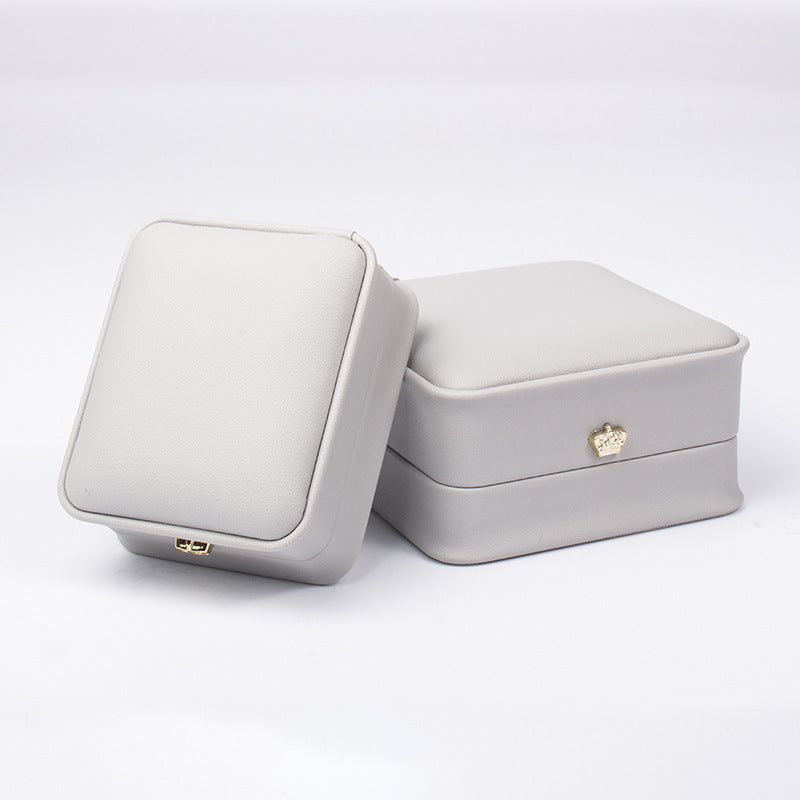 Crown Proposal Ring Box Jewelry Box Jewelry Packaging Box - FLIPSTYLEZLLC