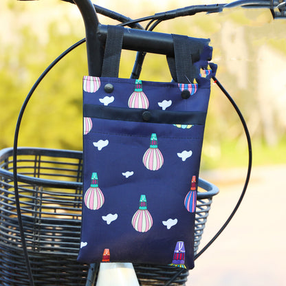 Scooter Storage Bag Handle Bag Front Waterproof Mobile Phone Bag Bicycle Storage Storage Bag