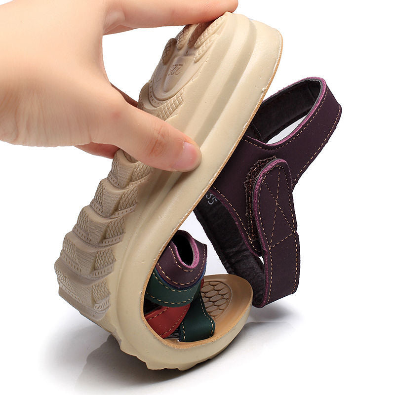 summer new mom"s sandals for middle-aged and old people