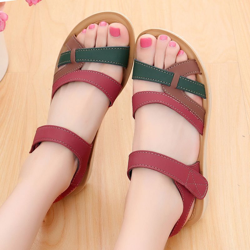 summer new mom"s sandals for middle-aged and old people