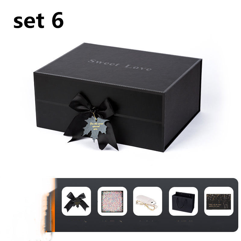 Gift Box For Boy And Girl Friends Birthday Gift Box Korean Version Of Large Lipstick Packaging Box Empty Box