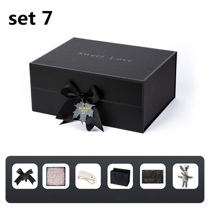 Gift Box For Boy And Girl Friends Birthday Gift Box Korean Version Of Large Lipstick Packaging Box Empty Box