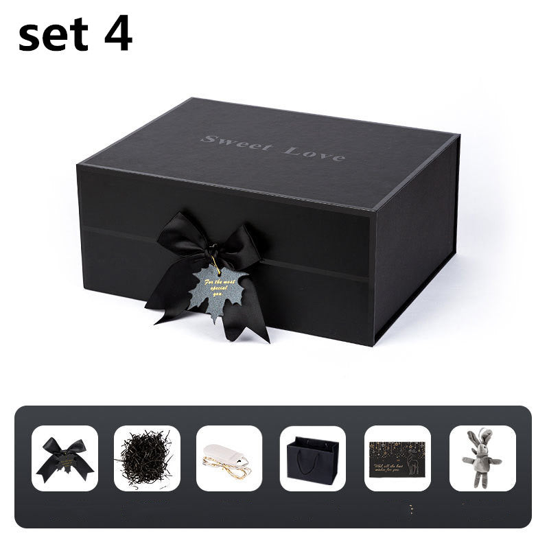 Gift Box For Boy And Girl Friends Birthday Gift Box Korean Version Of Large Lipstick Packaging Box Empty Box