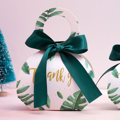 Wedding Creative Portable Paper Box Net Red Wedding Candy Bag Wedding Candy Gift Box