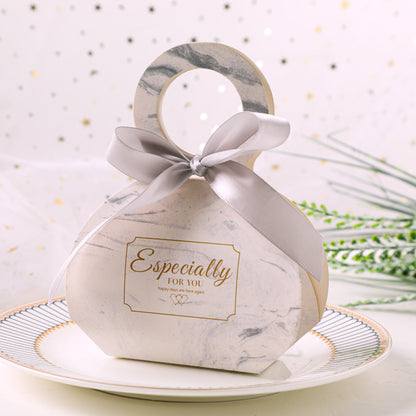 Wedding Creative Portable Paper Box Net Red Wedding Candy Bag Wedding Candy Gift Box