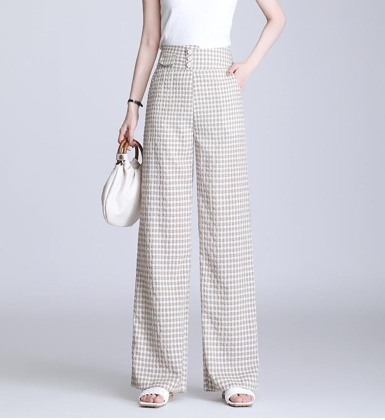 High Waist Cool Wide Leg Pants