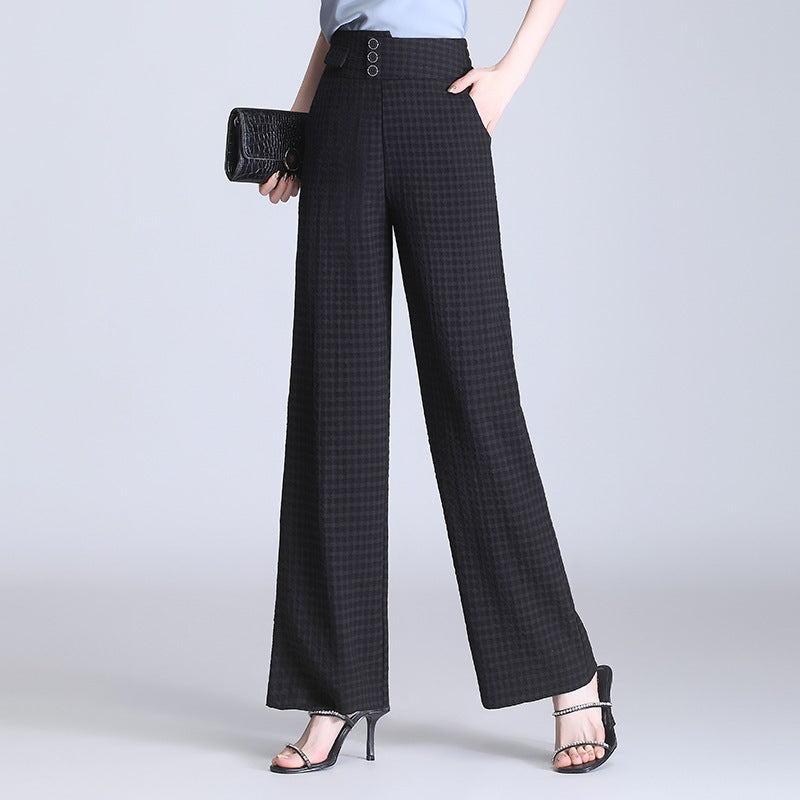 High Waist Cool Wide Leg Pants