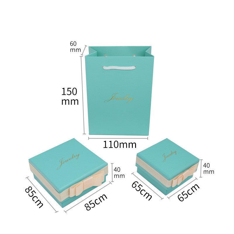 Blue Gift Box Bow Knot Bracelet Bracelet Box