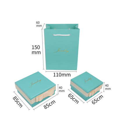 Blue Gift Box Bow Knot Bracelet Bracelet Box