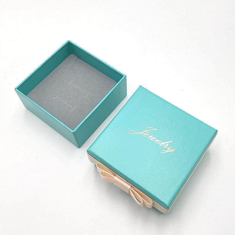 Blue Gift Box Bow Knot Bracelet Bracelet Box